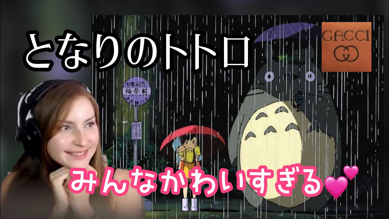 【海外の反応/アニメ】となりのトトロ　みんなかわいすぎる