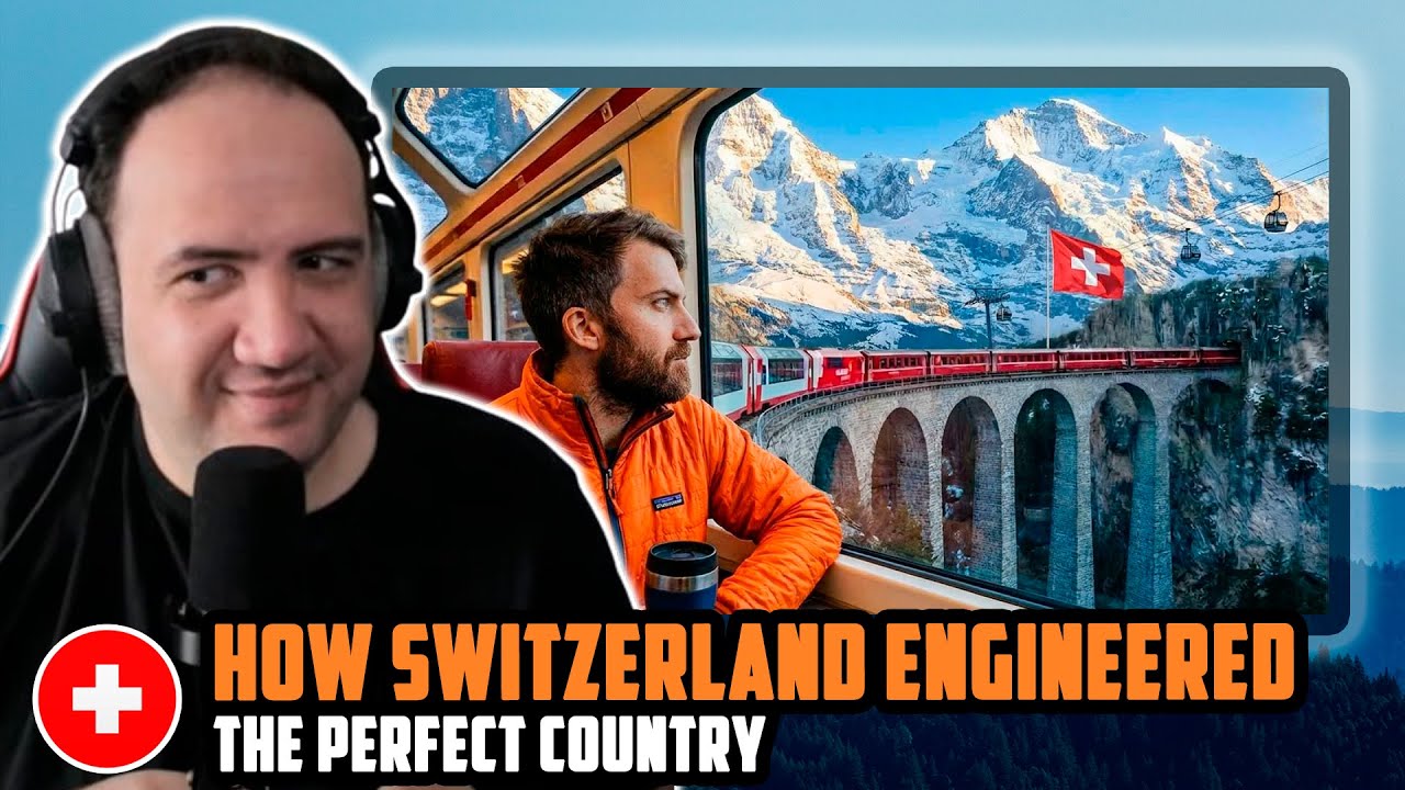 🇨🇭 168 hours Living on Swiss Trains | Teacher Paul Reacts Switzerland