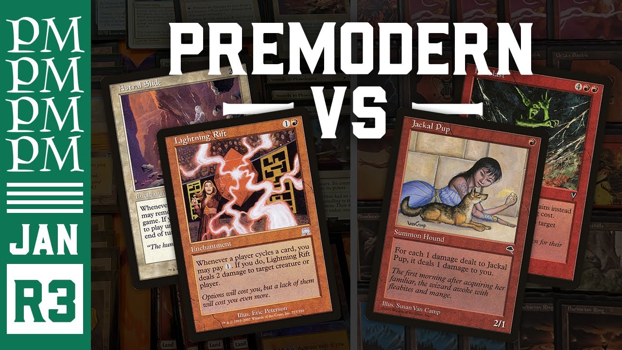 Wrifter vs Sligh - Premodern MTG Tournament -  Round 3