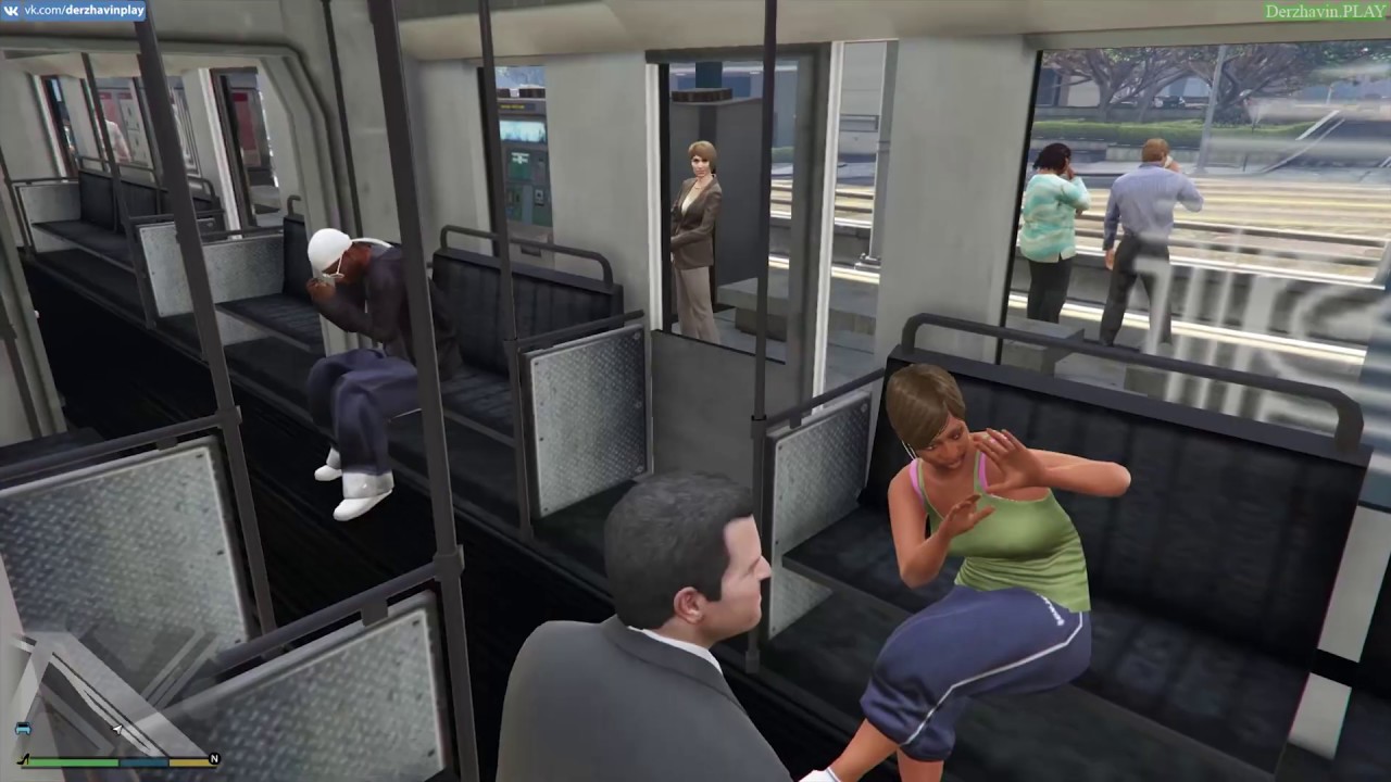 Играем в GTA 5 - Метро