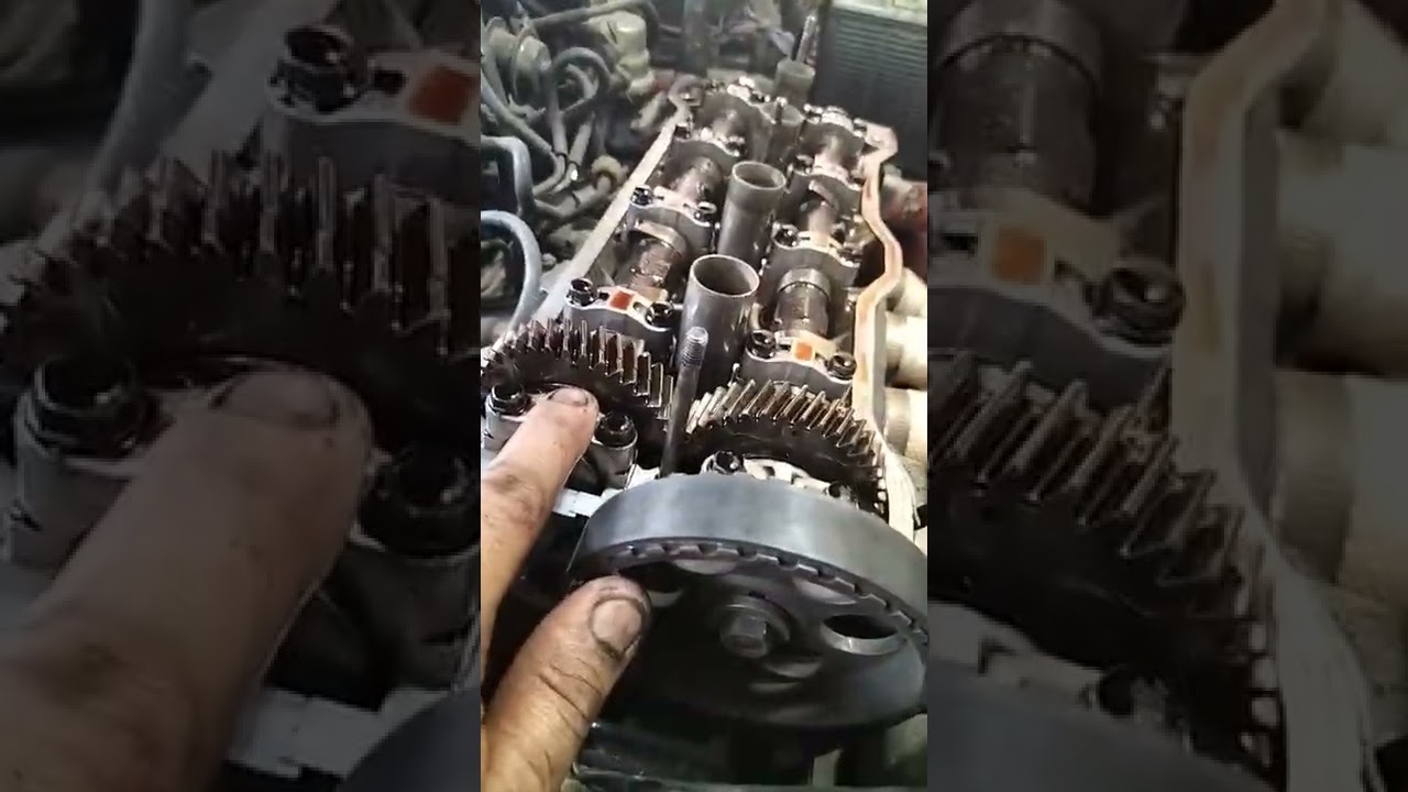 TOYOTA COROLLA ENGINE 4AF TIMING
