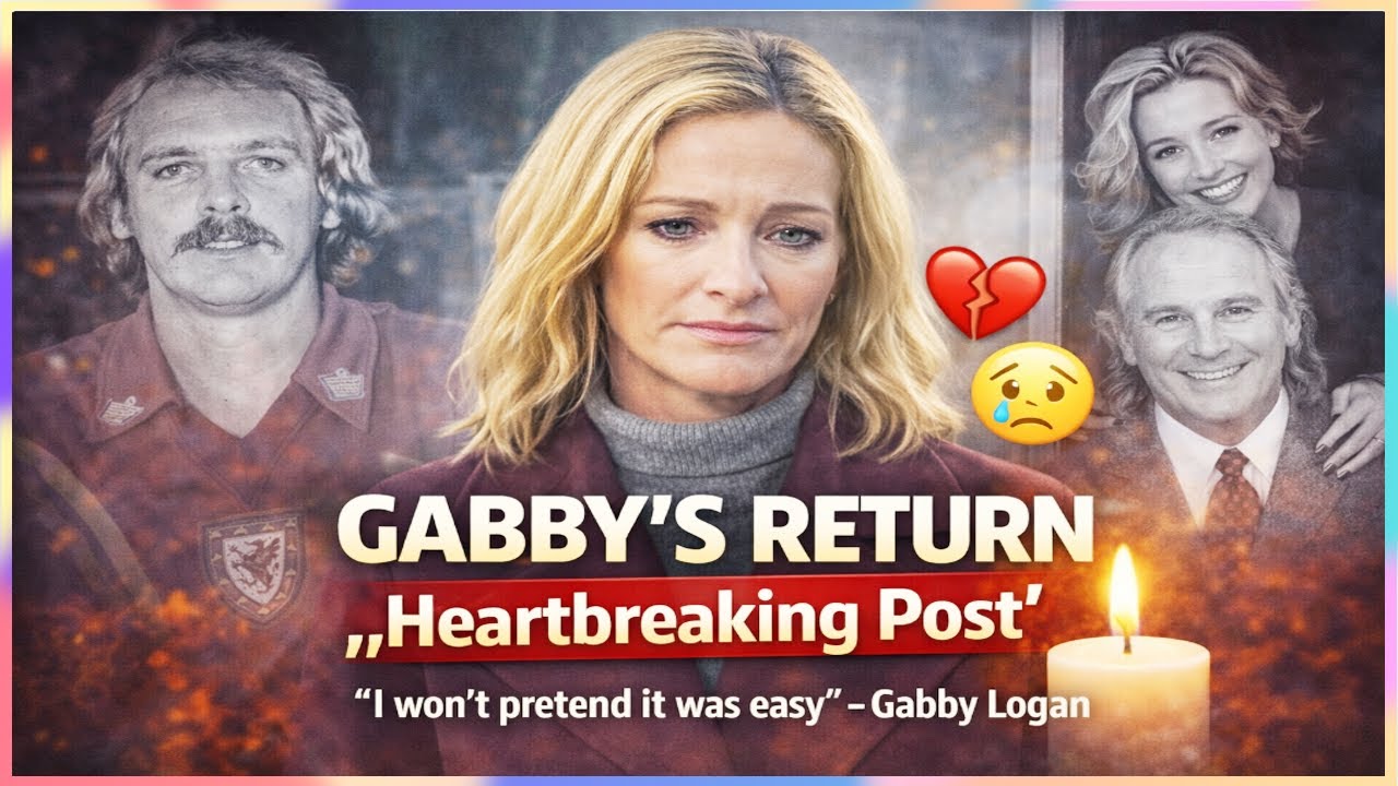 Gabby Logan Breaks Silence After Dad’s Death: “It Wasn’t Easy”