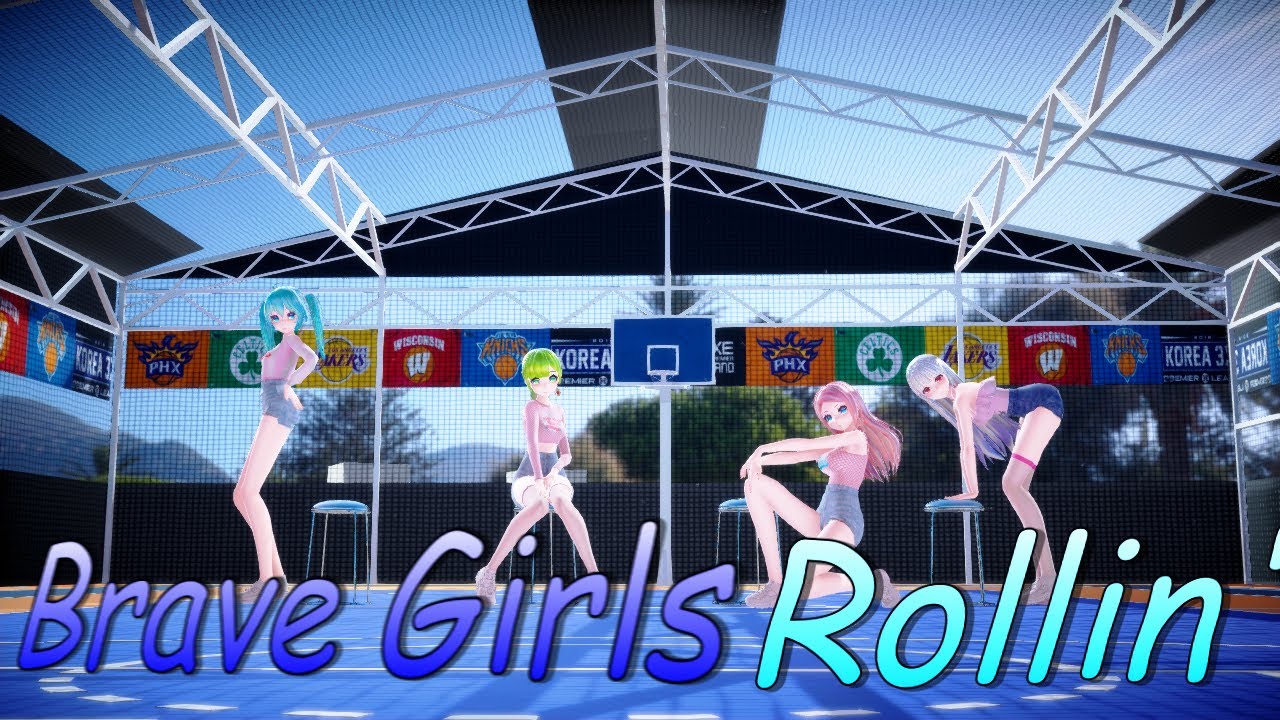 [MMD]브레이브걸스 (Brave Girls) - 롤린 (Rollin')(Collaboration withSaton Pikan)(2K 60fps)