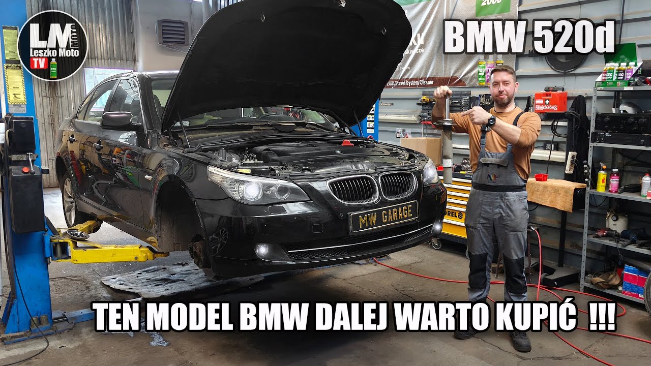 BMW 5 E60 to jednak dobry wybór !! Wymiana amortyzatorów w 520d