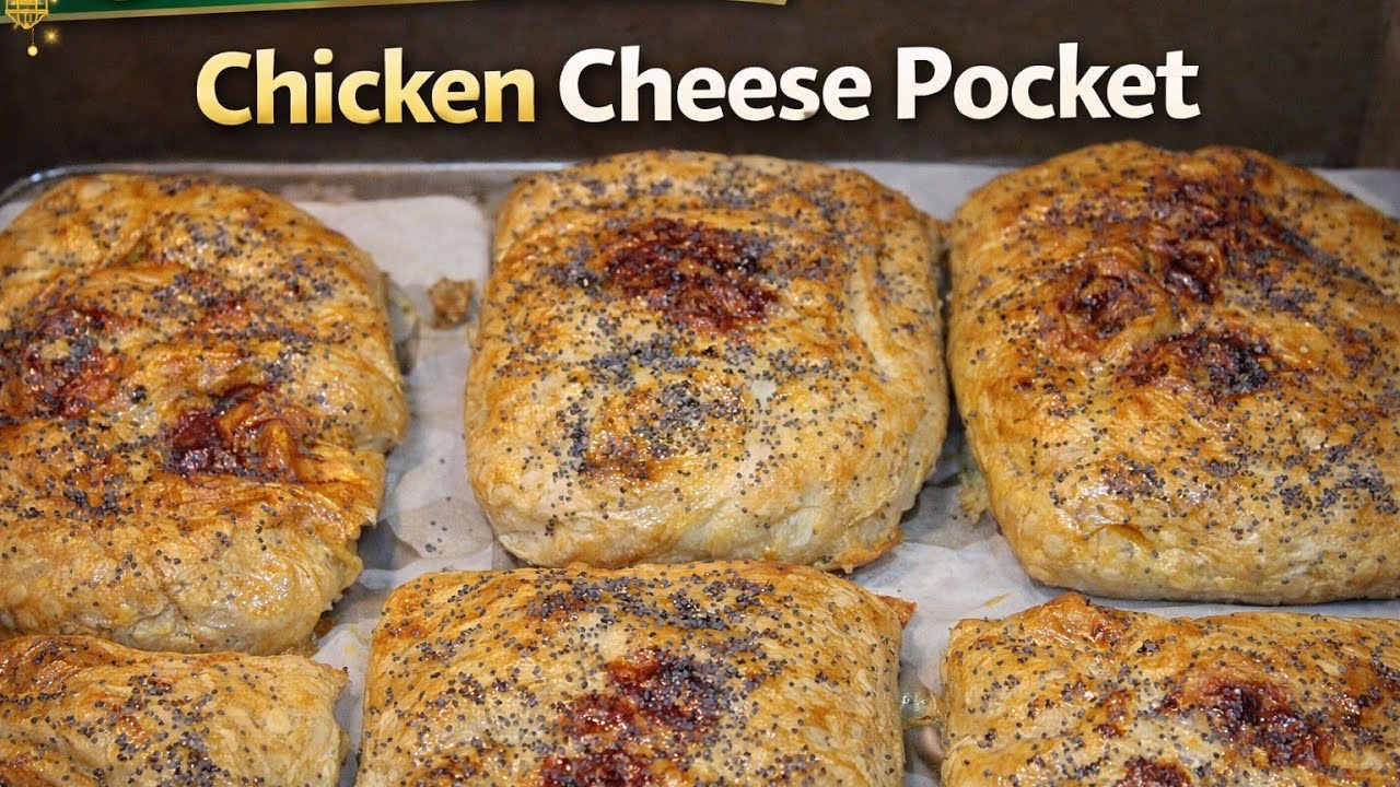 Ramzan Special Chicken Cheese Pocket | Bina Fry Crispy & Cheesy Snack