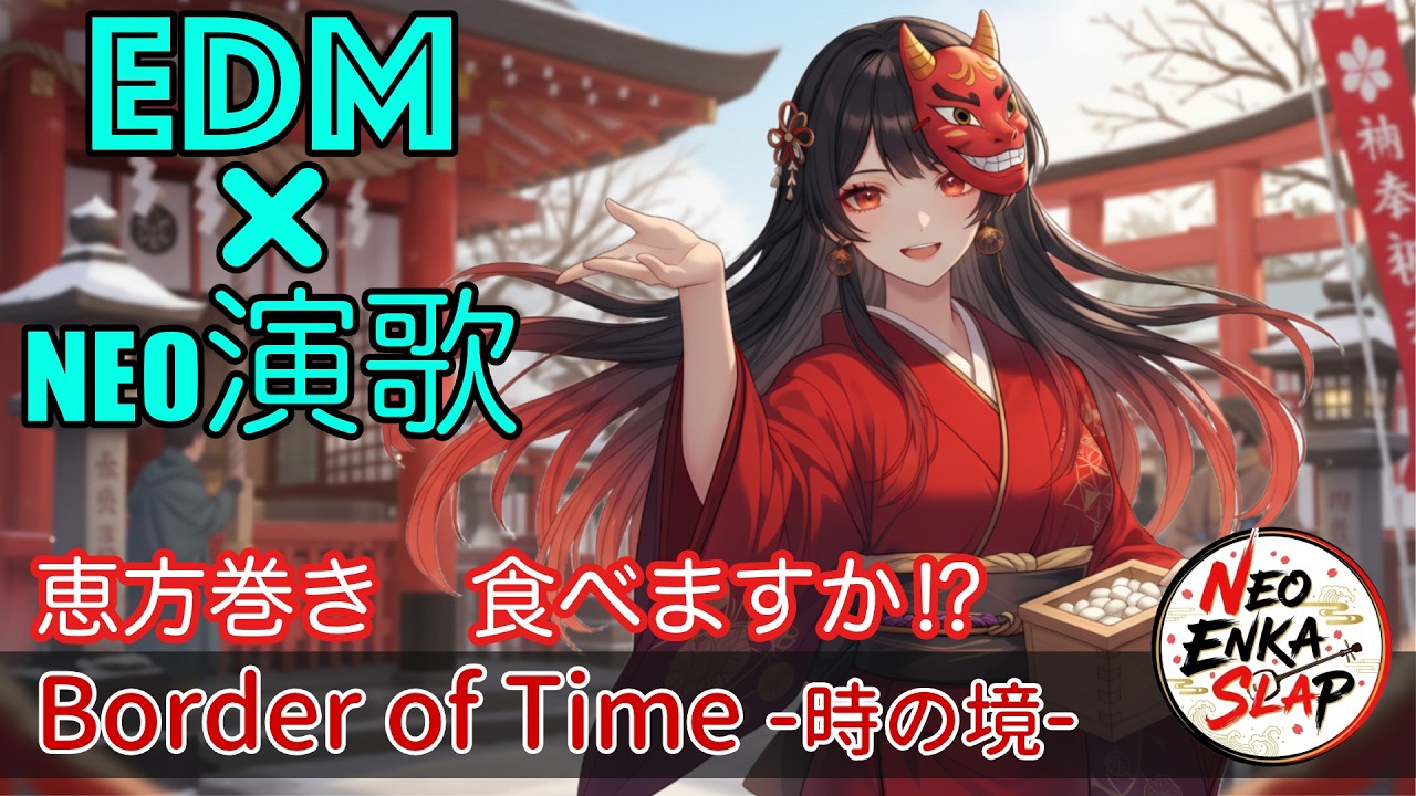 Border of Time -時の境-｜SUNO AI作曲 × Enka演歌 × EDM × Slap Bass × J-pop | 昭和だからこそ刺さる曲！