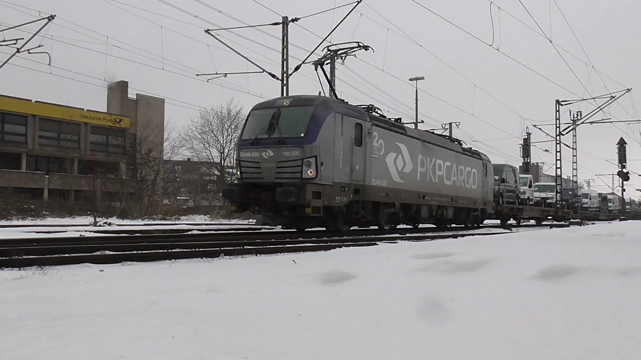 193 878 mit DGS & 193 505 PKP mit DGS Doppelausfahrt und 402 006 mit ICE 1547