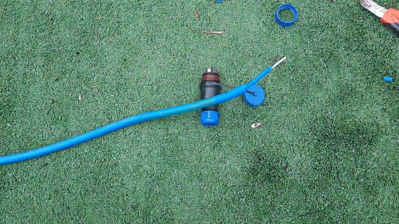 Maytronics power cable heat-shrink coating