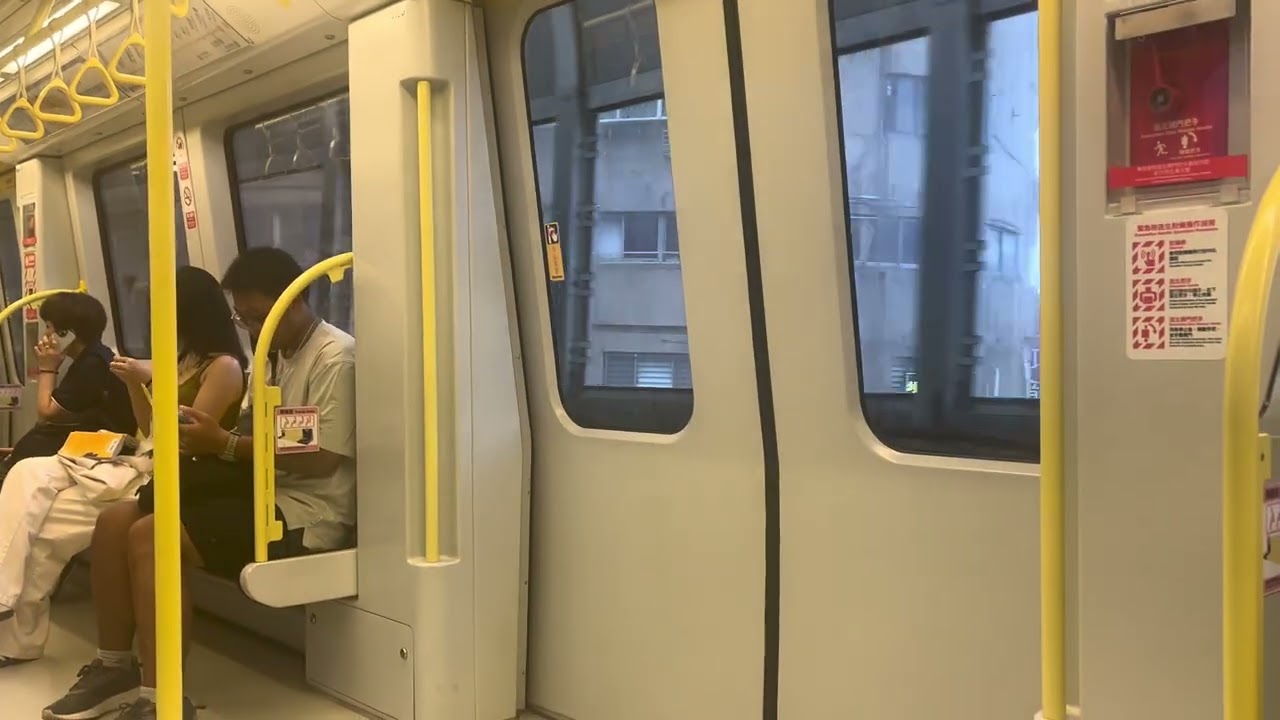 新北捷運|Y環狀線 編組:107 Y08十四張站~Y16板橋站路程景