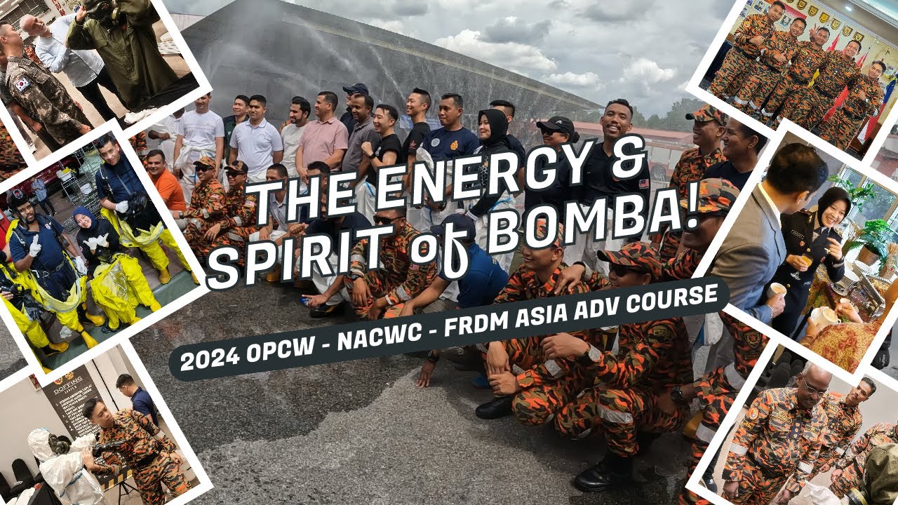 12TH REGIONAL ADV COURSE ON EMERGENCY RESPONSE FOR FIRST RESPONDERS IN ASIA OPCW-NACWC-FRDM 2024