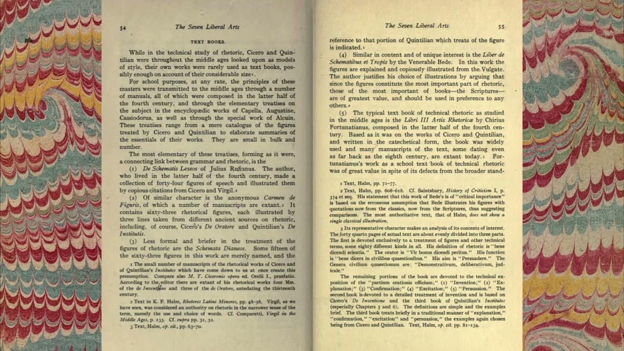 The Seven Liberal Arts: Rhetoric