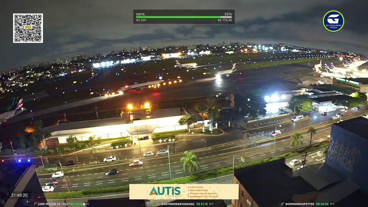 SBSP LIVE #3 - Aeroporto de São Paulo AO VIVO - CGH Airport - 04/02 Manhã
