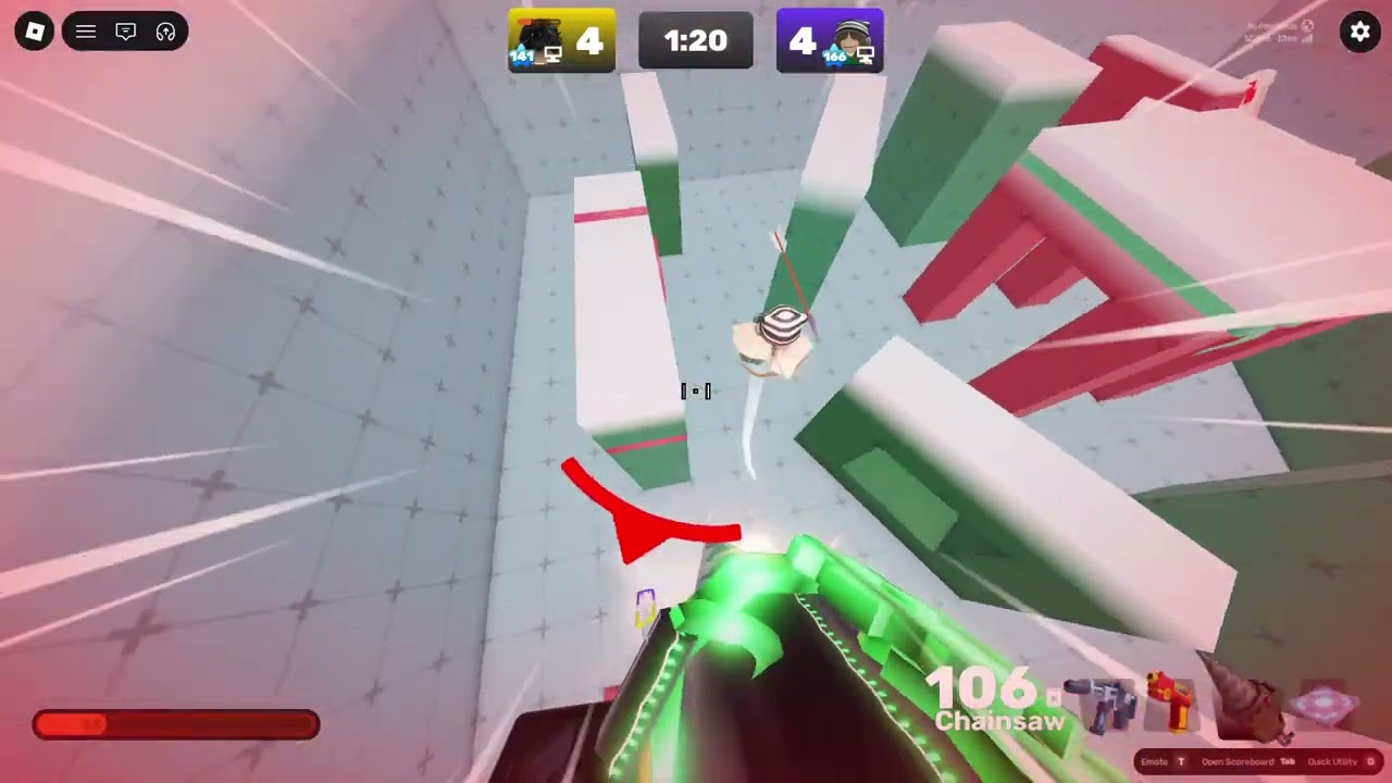 Rivals mais je joue AVEC un stuff aleatoire #tedrush #roblox