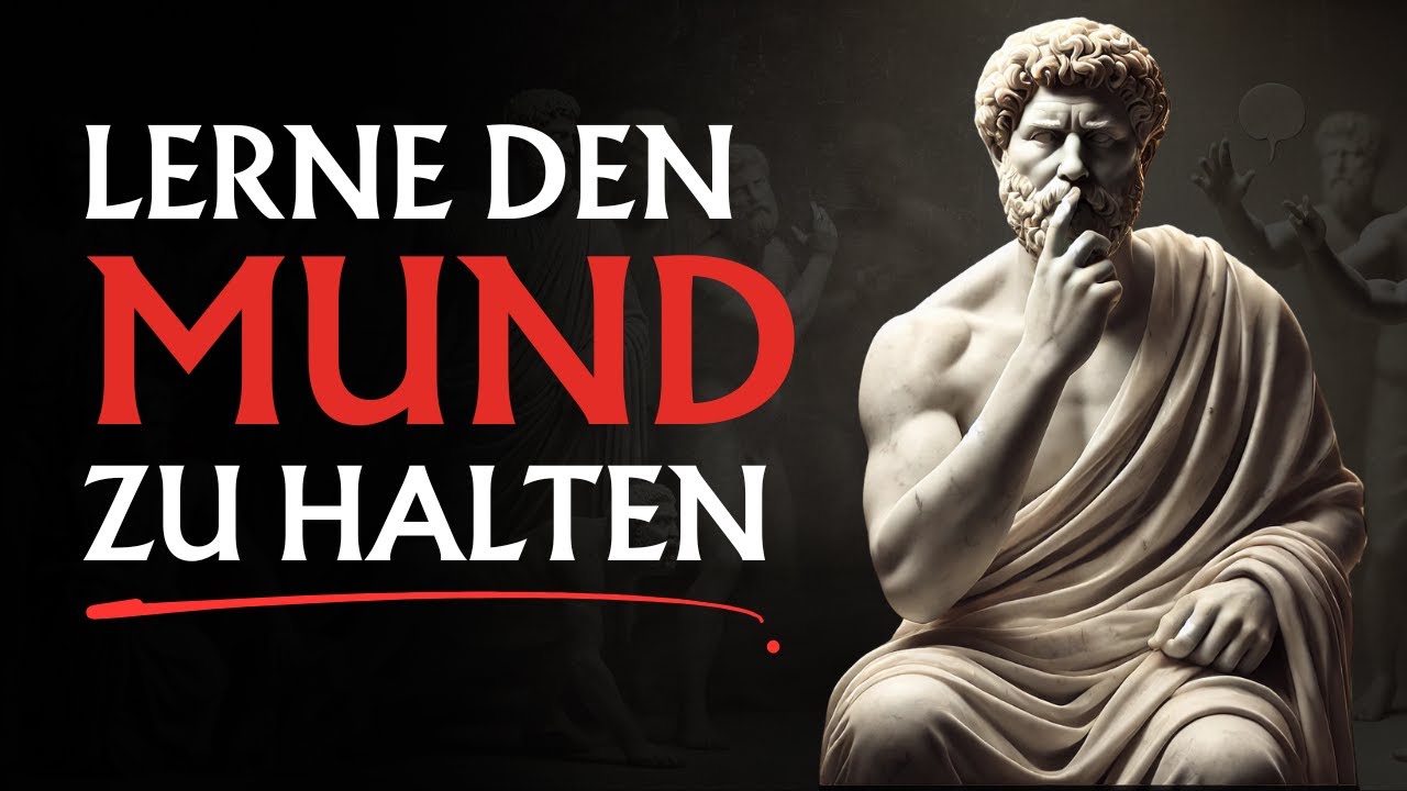 Hör auf, alles aus deinem Leben zu erzählen | 9 Lektionen des Stoizismus