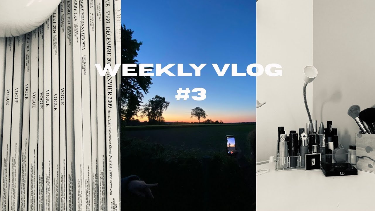 weekly vlog #3 (sortie, tennis, copains, lycée )