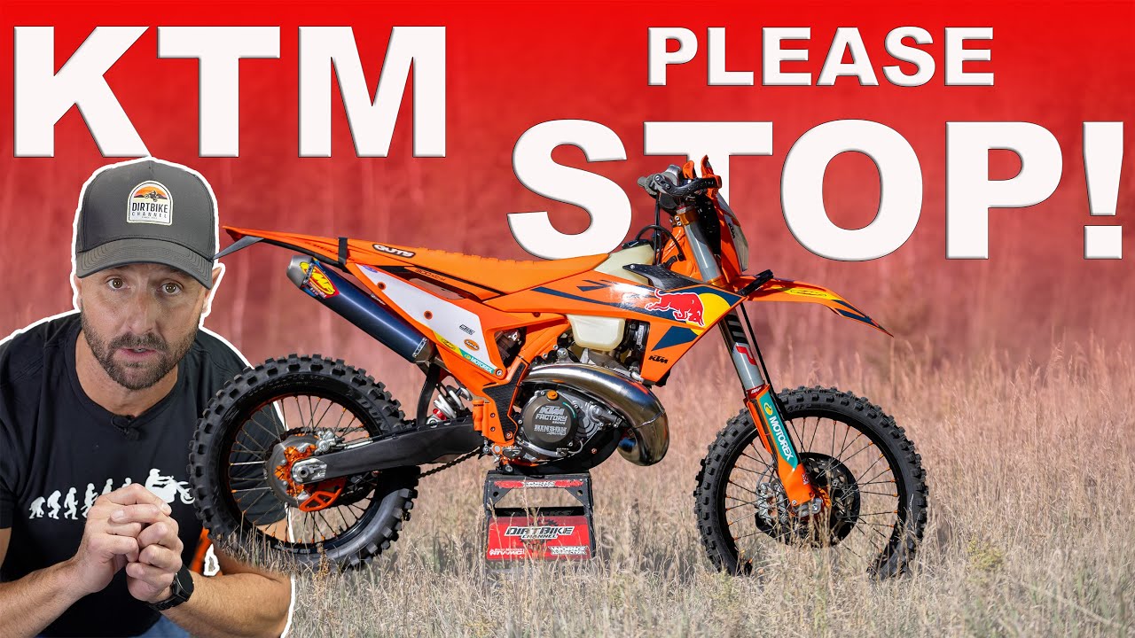 KTM нужно прекратить производство этих мотоциклов для бездорожья