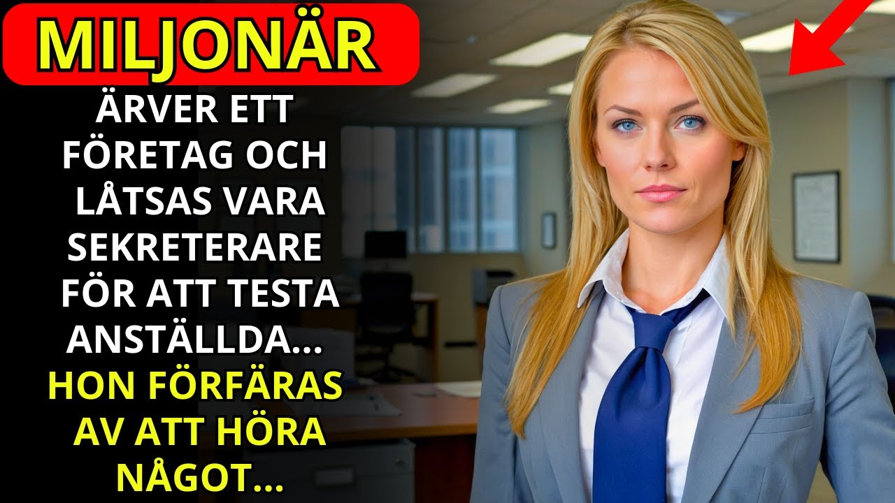 MILJONÄR ÄRVER FÖRETAG OCH UPPGER SIG FÖR ATT VARA SEKRETERARE FÖR ATT TESTA ANSTÄLLDA...