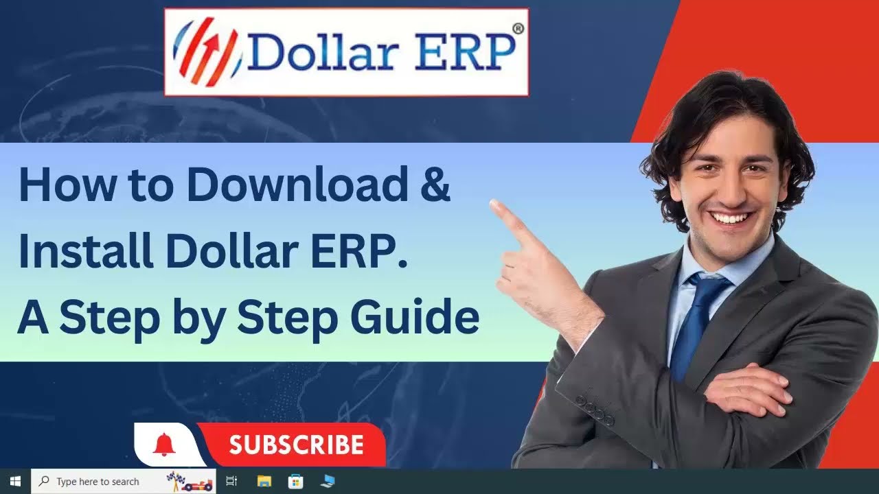 How to Download & Install Dollar ERP Step by Step Guide in English