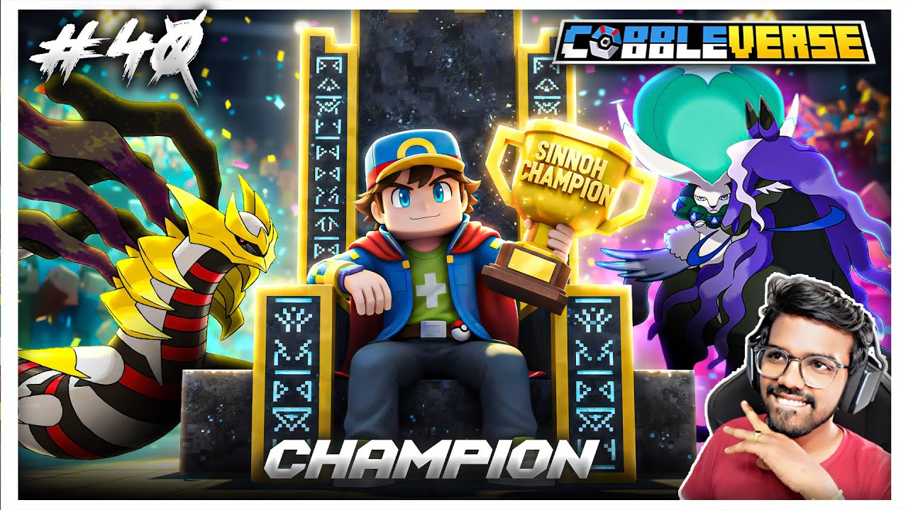 I Caught the Legendary Horses & Finally Became the Sinnoh Champion in Cobbleverse Minecraft