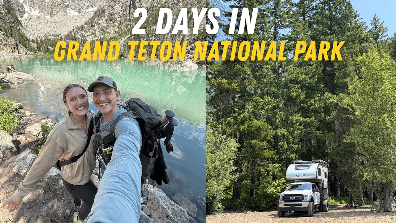 2 Days in Grand Teton National Park | Truck Camping in Wyoming