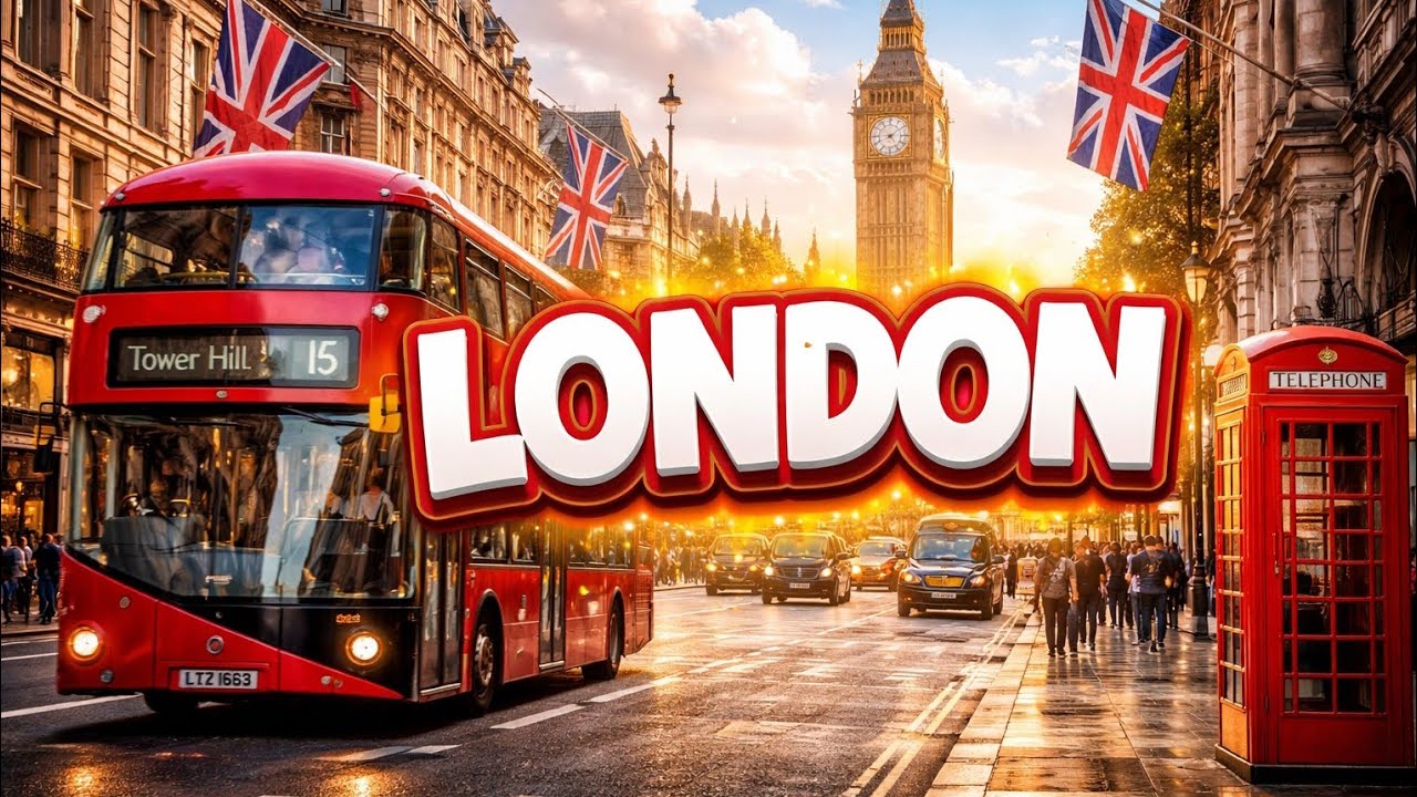 London Walking Tour | Famous UK City Views 🇬🇧 | London City Walk 4K | Real UK Street Experience 