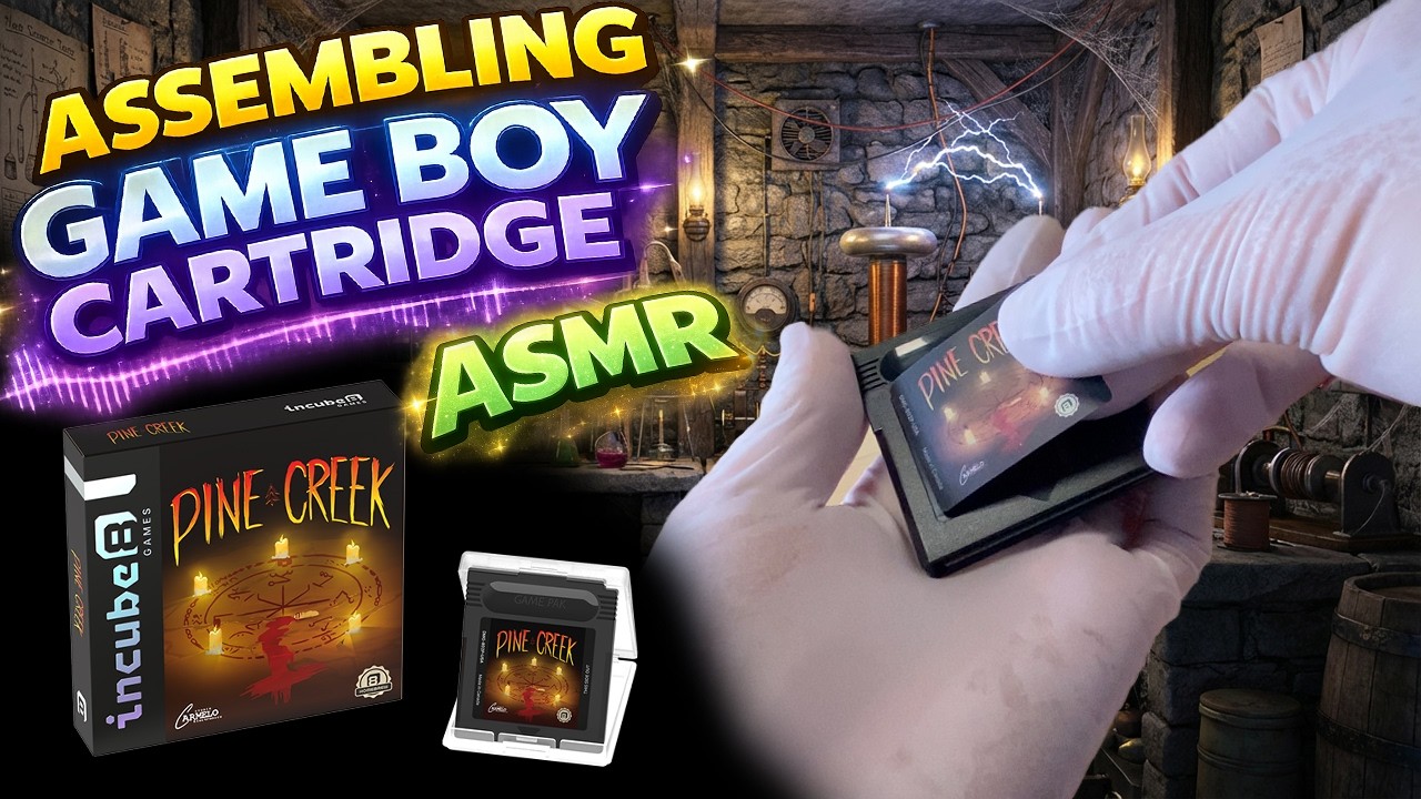 PineCreek Game Boy Color Assembly | No Talk ASMR