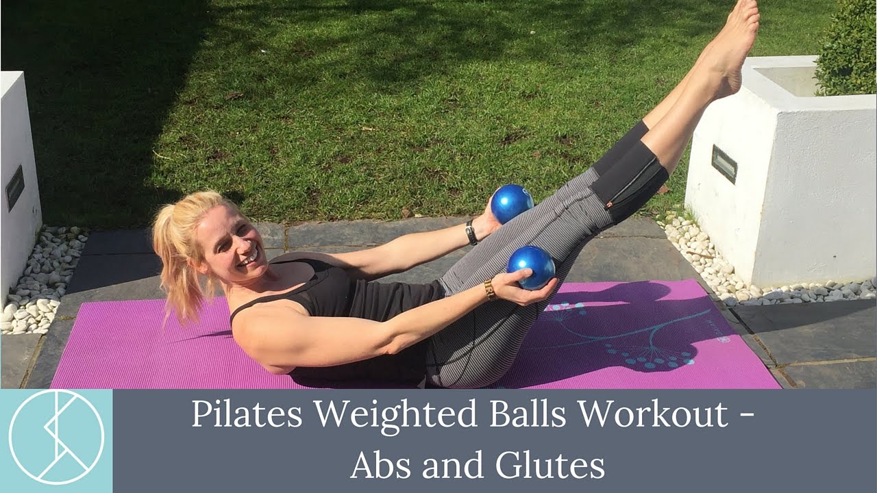 Abs and Glutes Pilates Workout with Weighted Balls