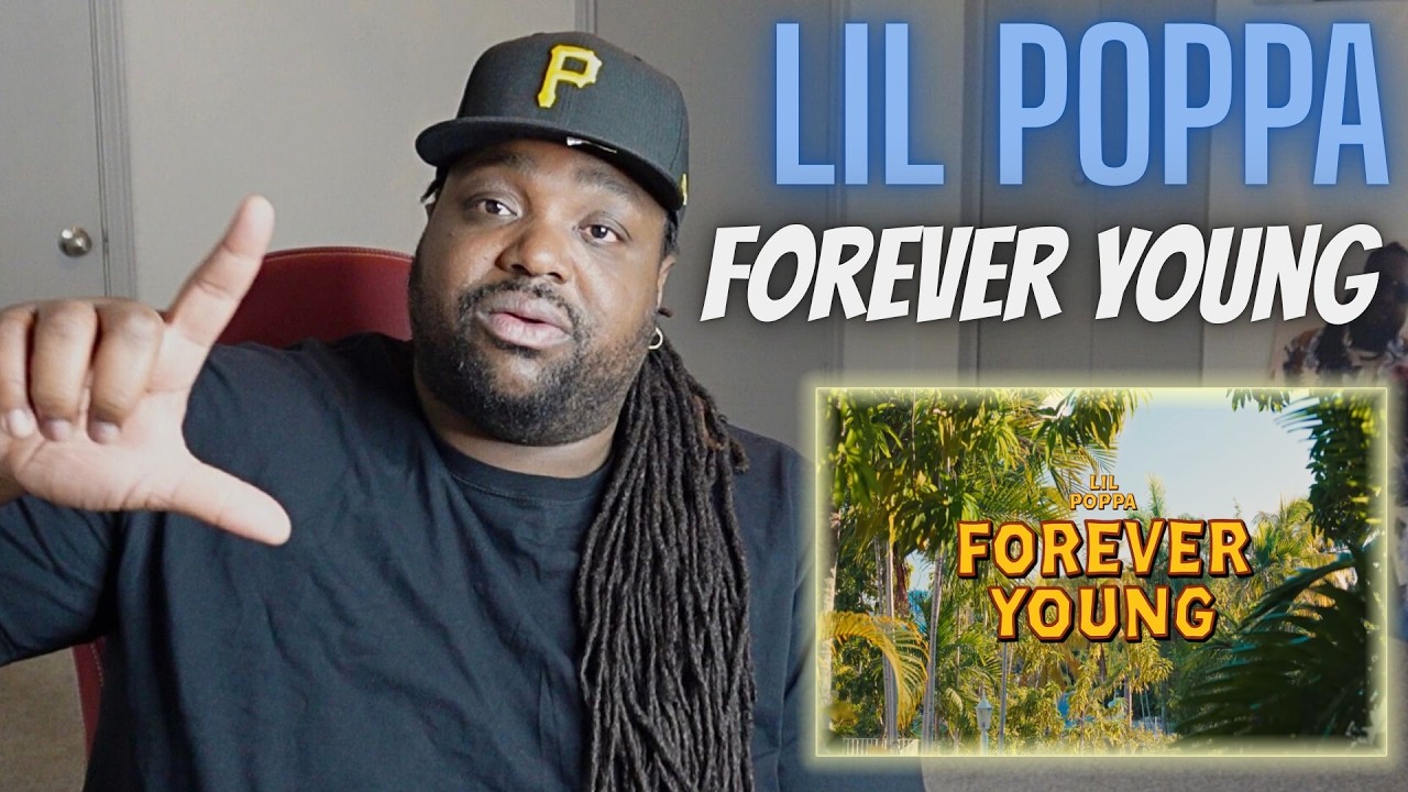 My First Time Hearing Lil Poppa | Lil poppa - Forever Young | Official Video | (Reaction Video)