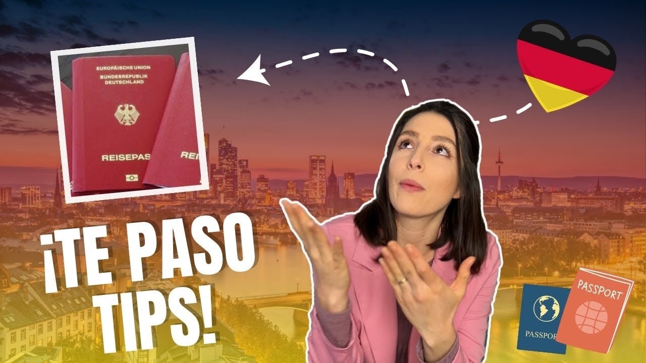 Estos son los documentos que te piden para el pasaporte alemán 🇩🇪