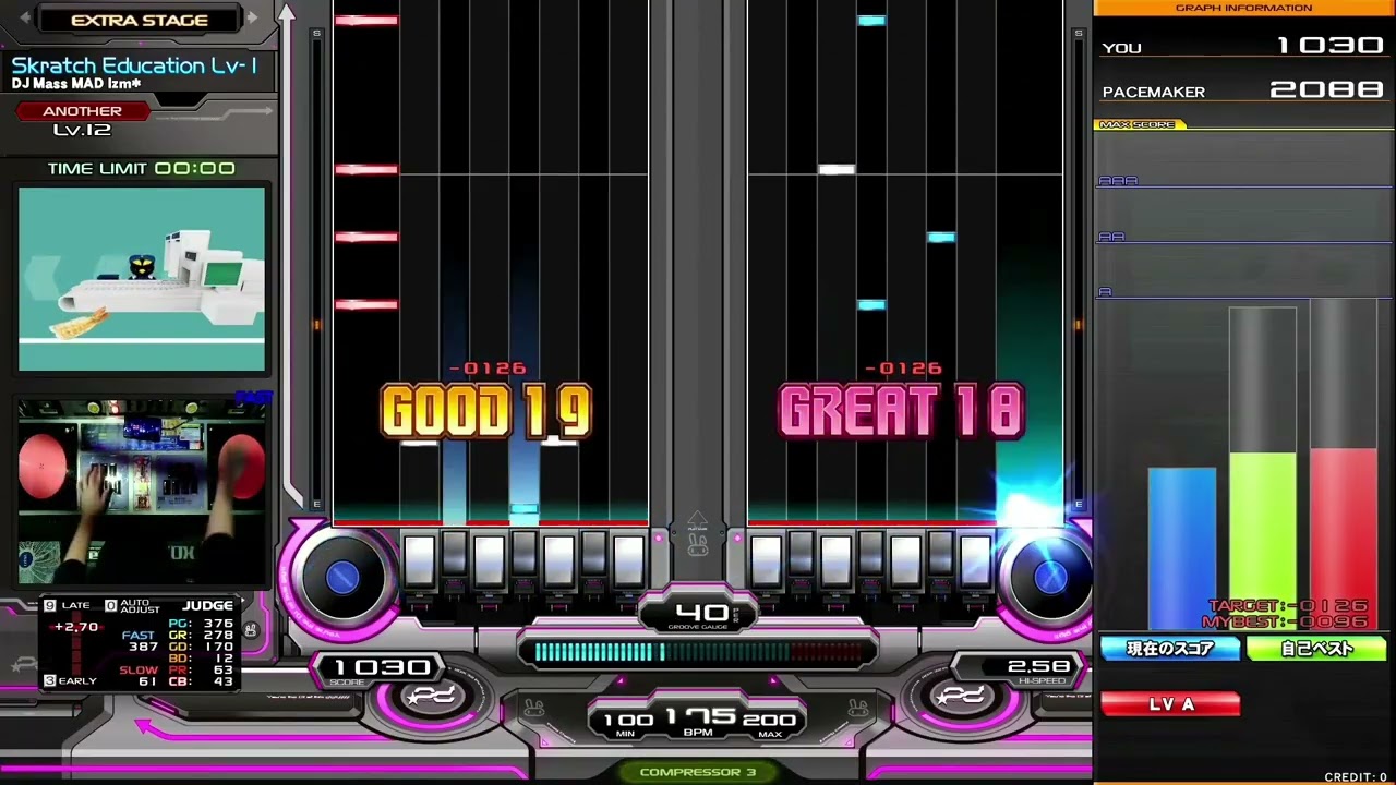 [IIDX] Skratch Education Lv-1 [DPA 12] EASY CLEAR