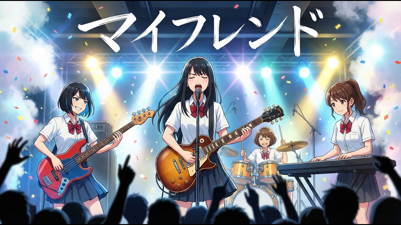 もしもJKバンドがZARDの『マイフレンド』をカバーしたら…【Cover by 永愛高校軽音部】