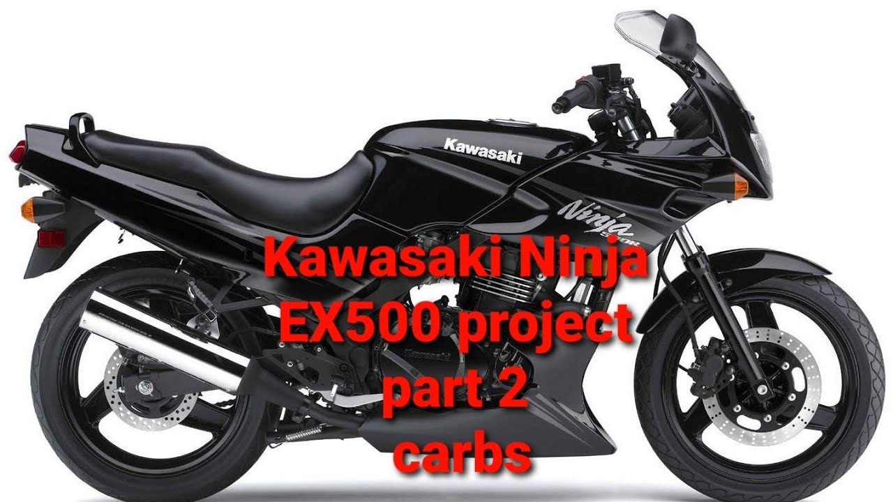 Kawasaki Ninja EX500 project pt 2 carbs