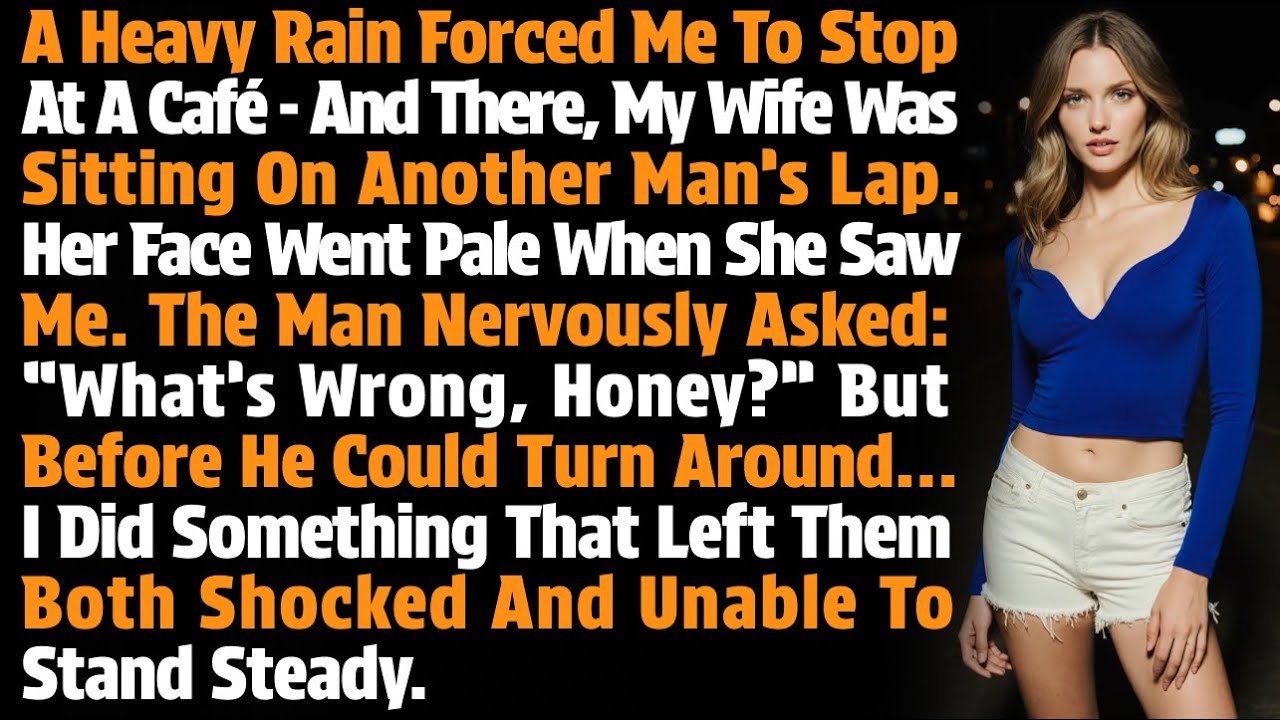 A Heavy Rain Forced Me To Stop At A Café — And There, My Wife Was Sitting On Another Man’s Lap…