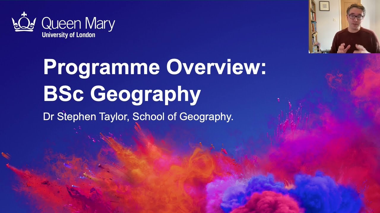 Programme Overview BSc Geography