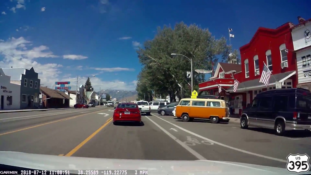 Dashcam/RoadTrip - Mammoth Lakes to South Lake Tahoe