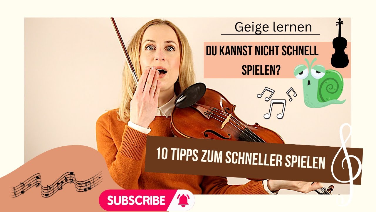 Geige lernen: Mit diesen 10 Profi Tipps spielst du deutlich schneller
