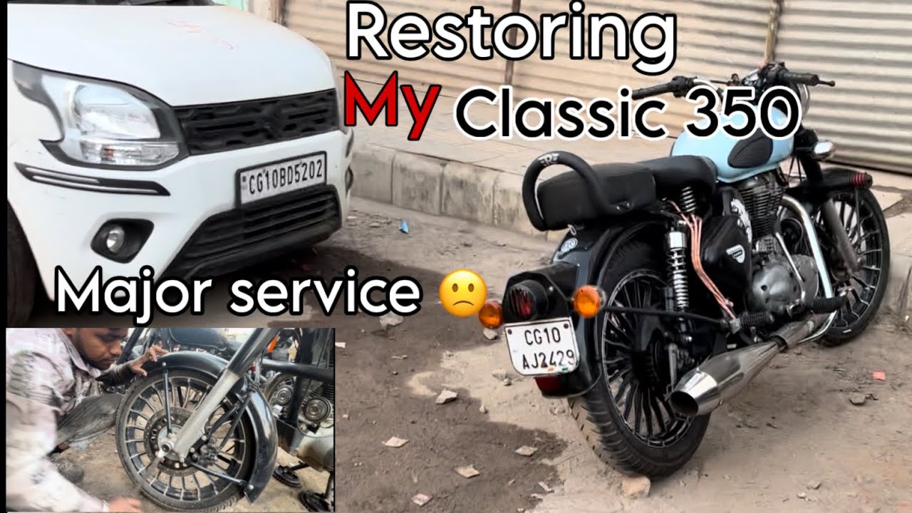 Restoring My Royal Enfield Classic 350 😭💸 | mota kharcha🥲#explorewithnagesh