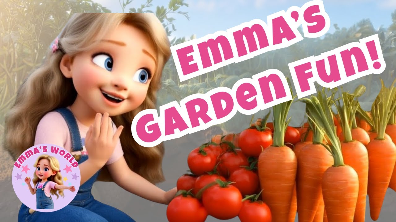 Emma’s Garden Fun! 🌱🥕 Sing, Dance & Learn with Emma