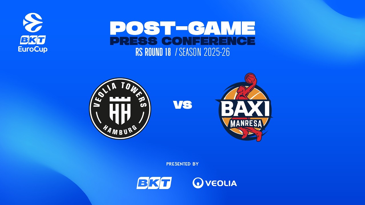 Pressekonferenz: Veolia Towers Hamburg vs BAXI Manresa