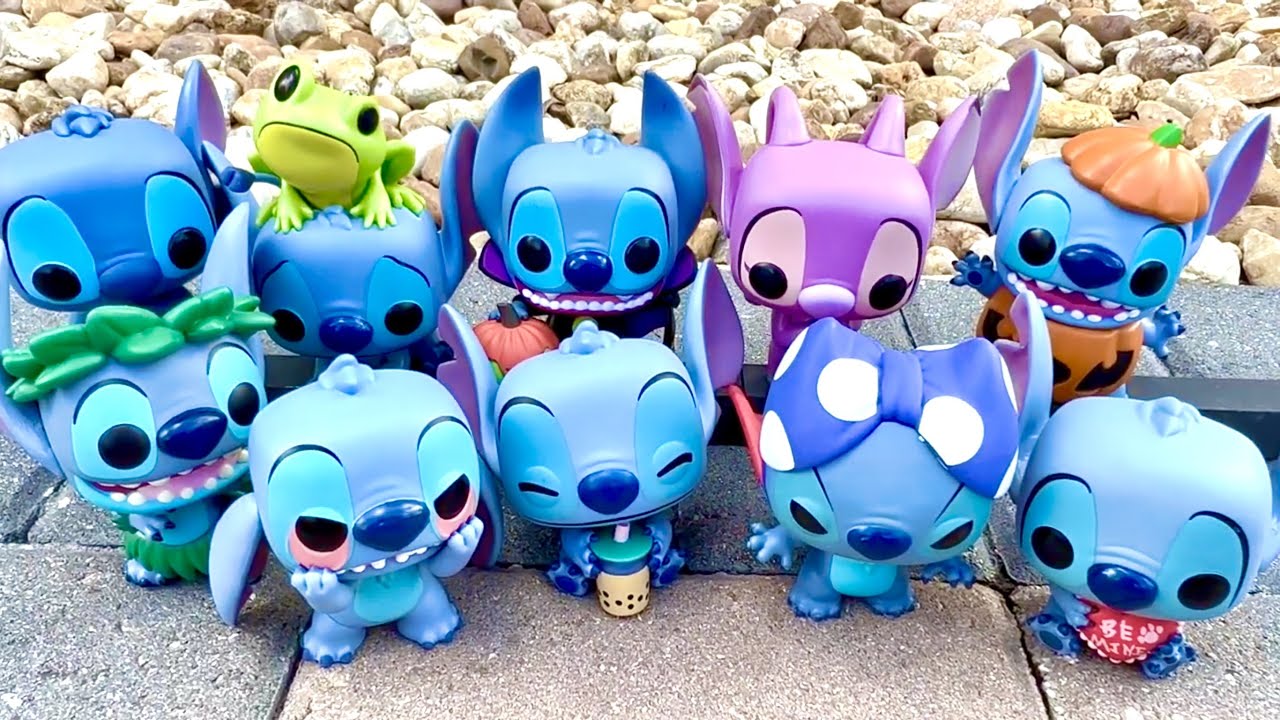 ASMR Stitch funko collection