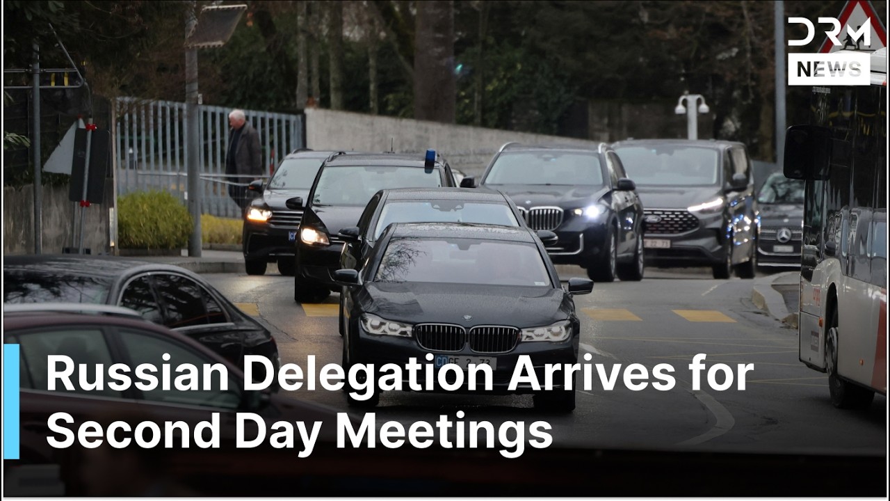 BREAKING NEWS: Russian Delegation Arrives in Geneva for Crucial Day 2 of Ukraine Peace Talks | AC1G