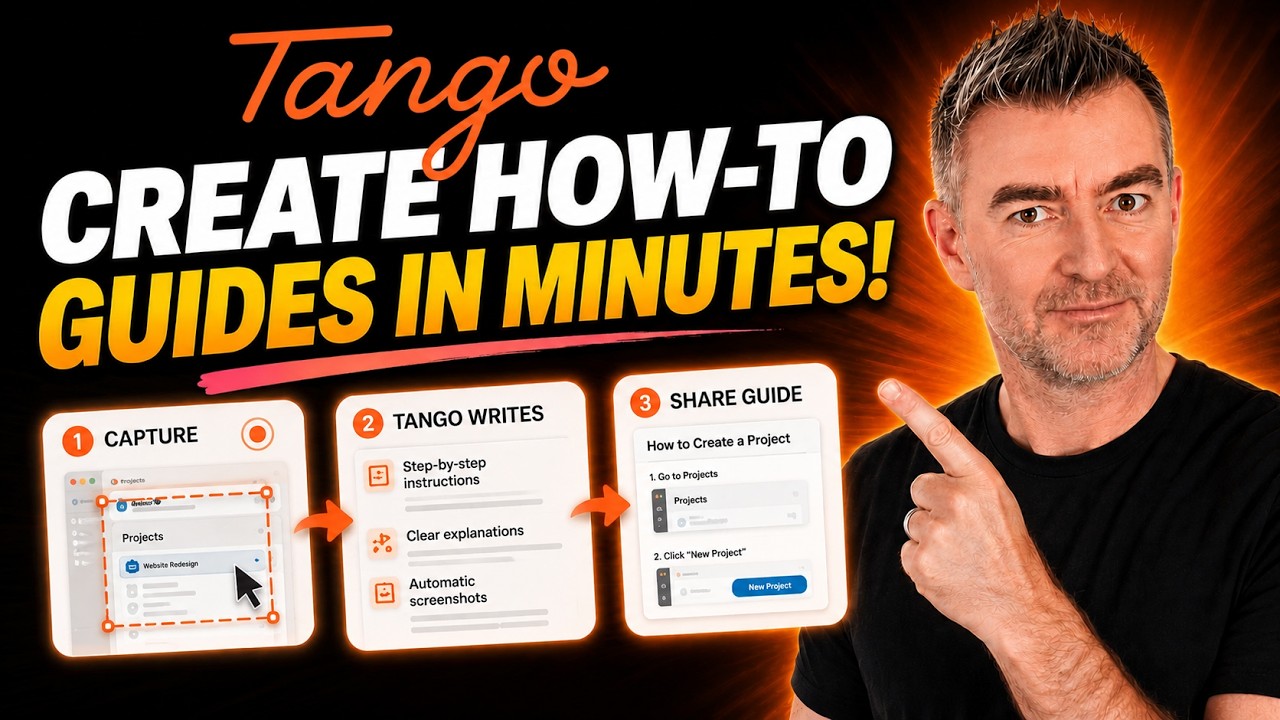 Как создавать документацию по процессам в процессе работы (с помощью Tango)