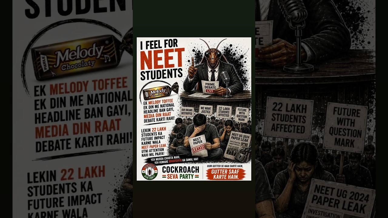 &ldquo;NEET Students&rsquo; Future at Stake: Demand Justice from the System.&rdquo;