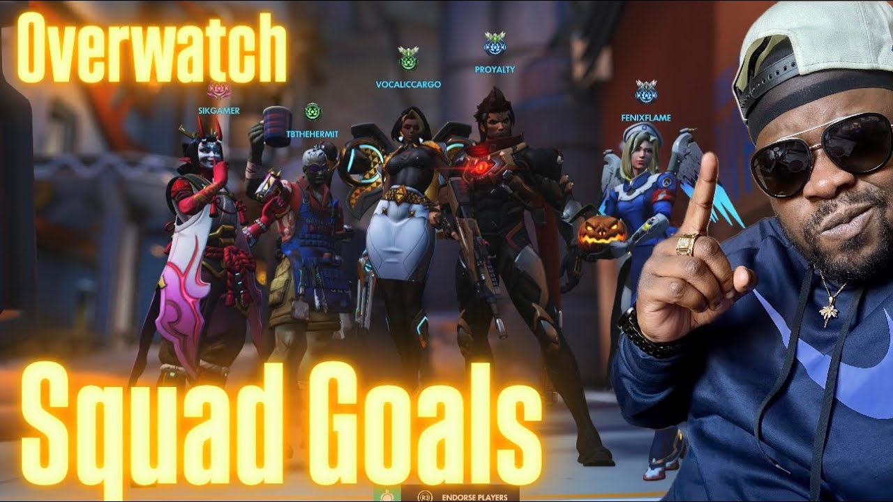 Getting Lit With My Squad! (Overwatch)