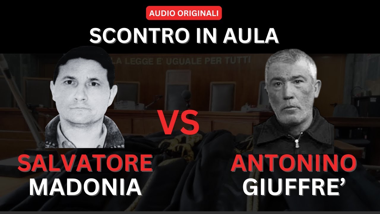 CONFRONTO DI MAFIA: SALVATORE MADONIA VS NINO GIUFFRE - PROCESSO STRAGE DI CAPACI BIS