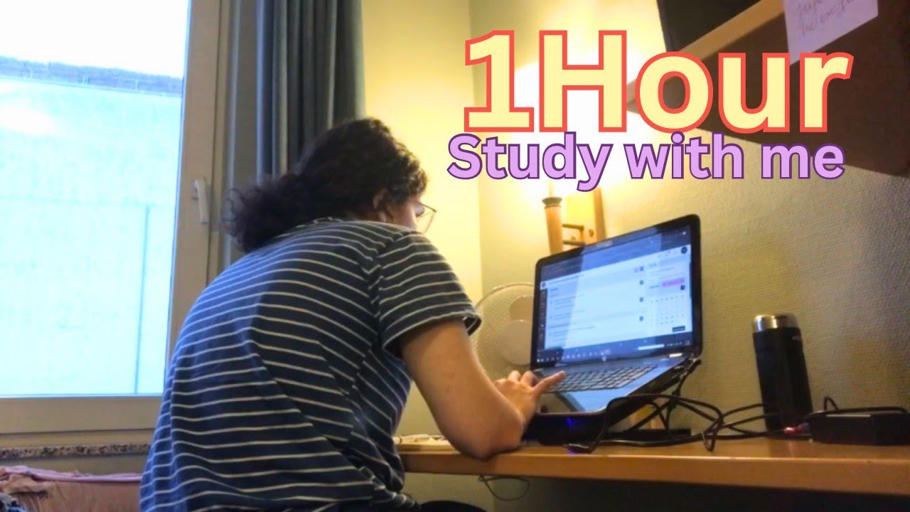 1 HOUR | Study With Me | Deep work, No music, No breaks