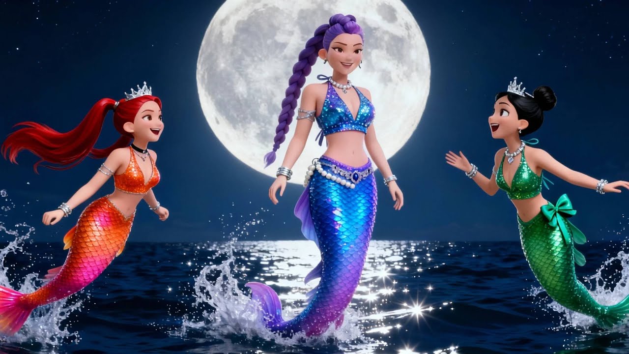 SOS Rescue, Rescuing Mermaid  Rumi, Mira & Zoey From the Deep Sea Trap | K-Pop Demon Hunters