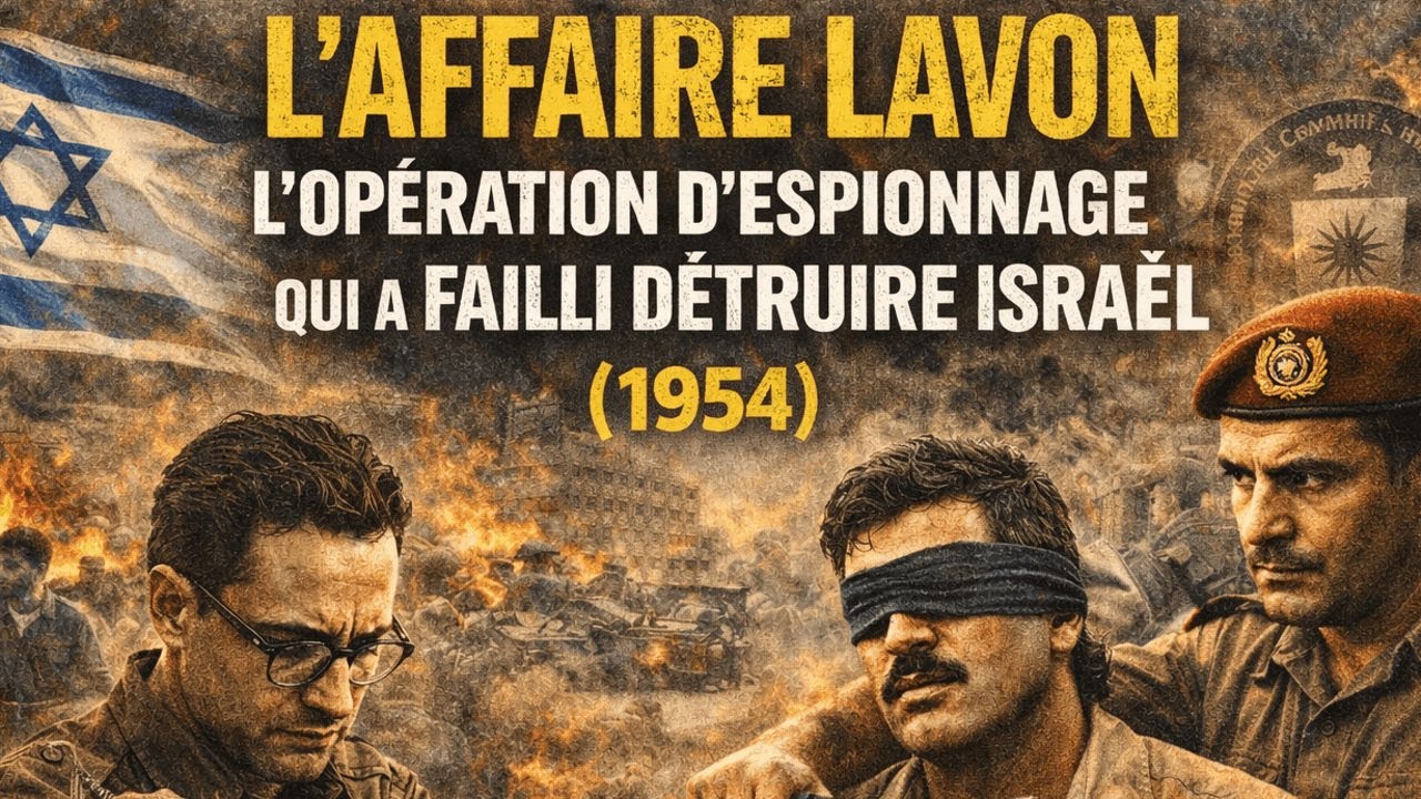 L'Affaire Lavon : L'Opération d'Espionnage qui a Failli Détruire Israël (1954)