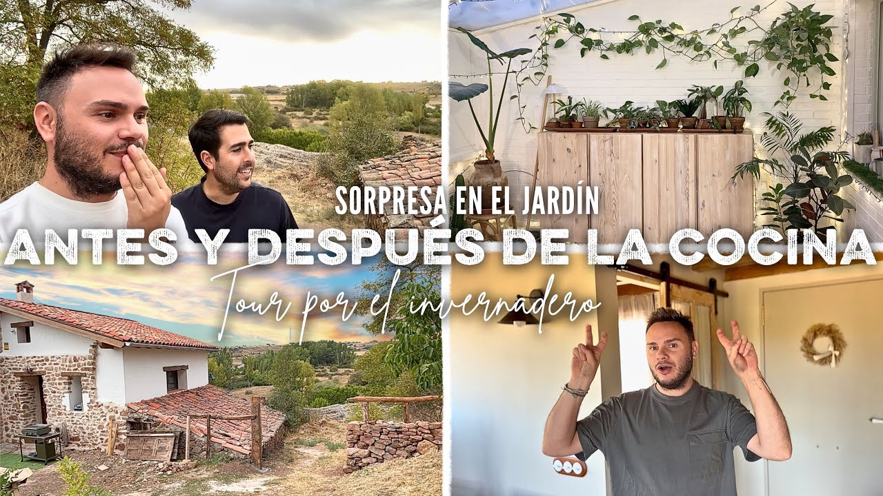 LA REFORMA de la CASA DE CAMPO 🏡 SORPRESA el DOMINGO 😱 Cap.2: ANTES y DESPUÉS de la COCINA 😍 DECO!👌🏽
