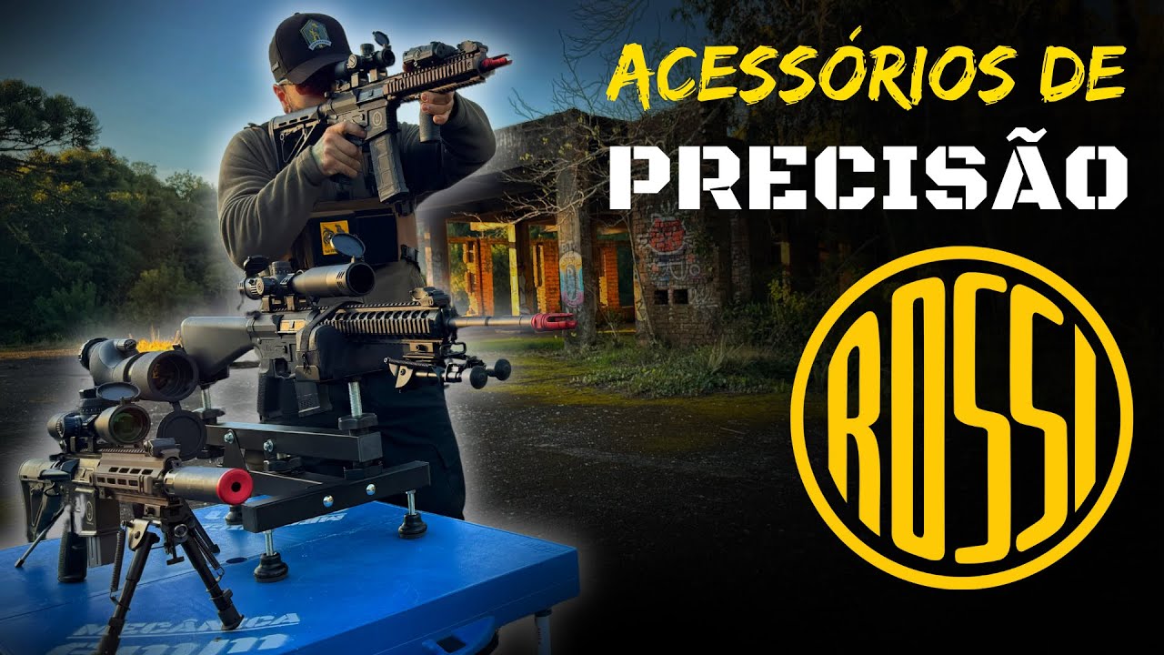 Mais Precisão no Airsoft com Acessórios Rossi & Discovery